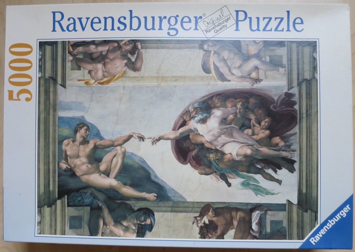 RAVENSBURGER JIGSAW PUZZLE 5000 Piece Soft Click Daybreak Lassen